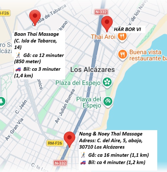 Massage och återhämtning under SpanienTouren